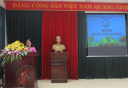 Khai mạc hội thi sinh viên giỏi kế toán năm học 2015-2016.